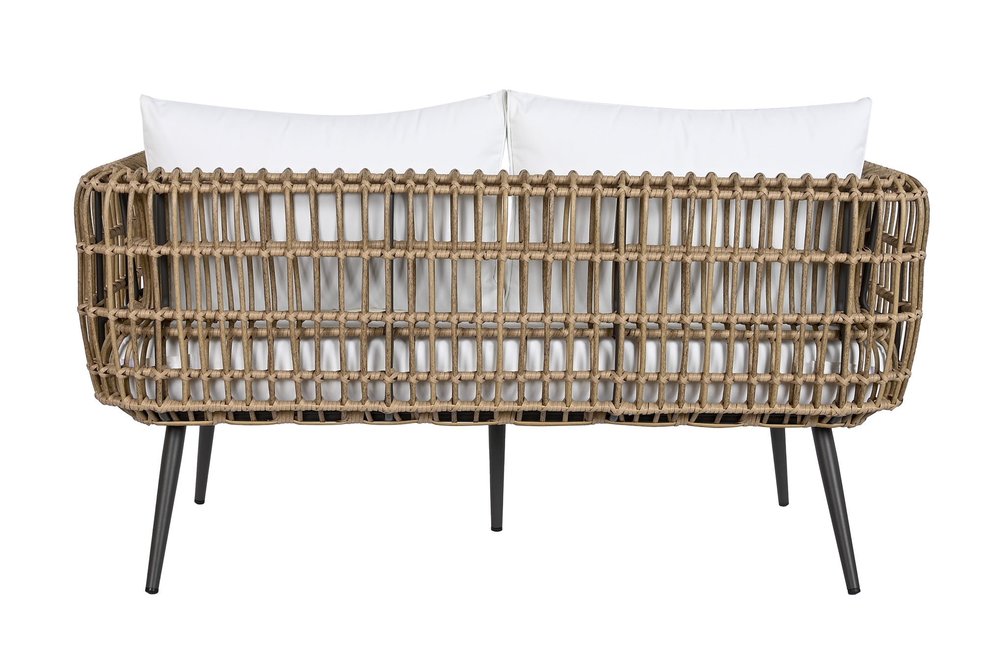 CONJUNTO SILLONES Y MESITAS RATAN