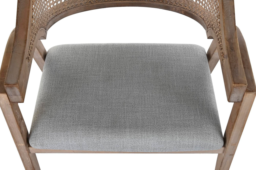 SET 2 SILLAS ABETO GRIS CLARO