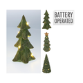 ARBOL DE NAVIDAD LED 16CM VERDE