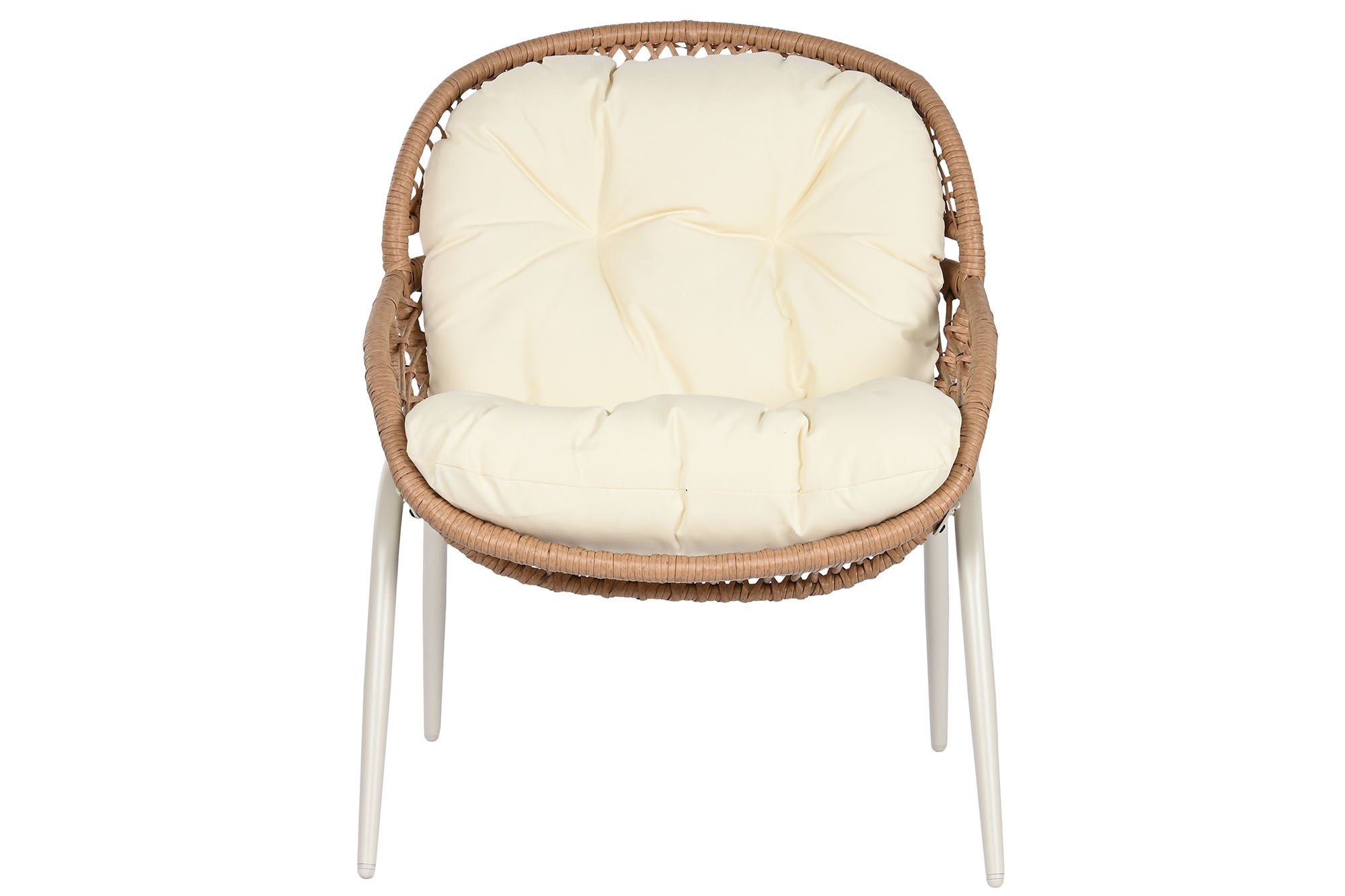 CONJUNTO SOFA RATAN BEIGE
