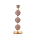 CANDELABRO DE METAL LACADO 25,5CM