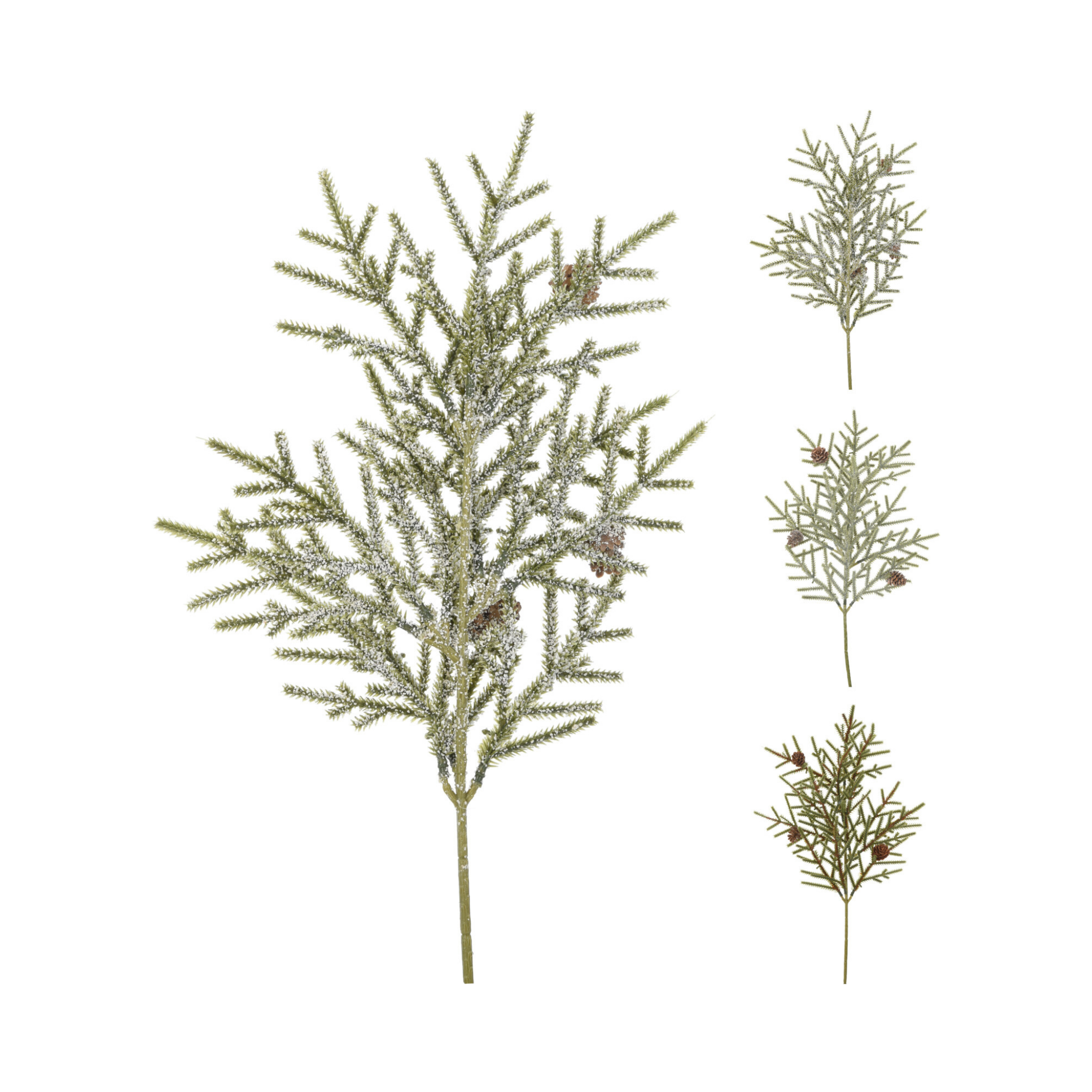 RAMA DE PINO NAVIDEÑA 50CM