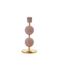 CANDELABRO DE METAL LACADO 19CM