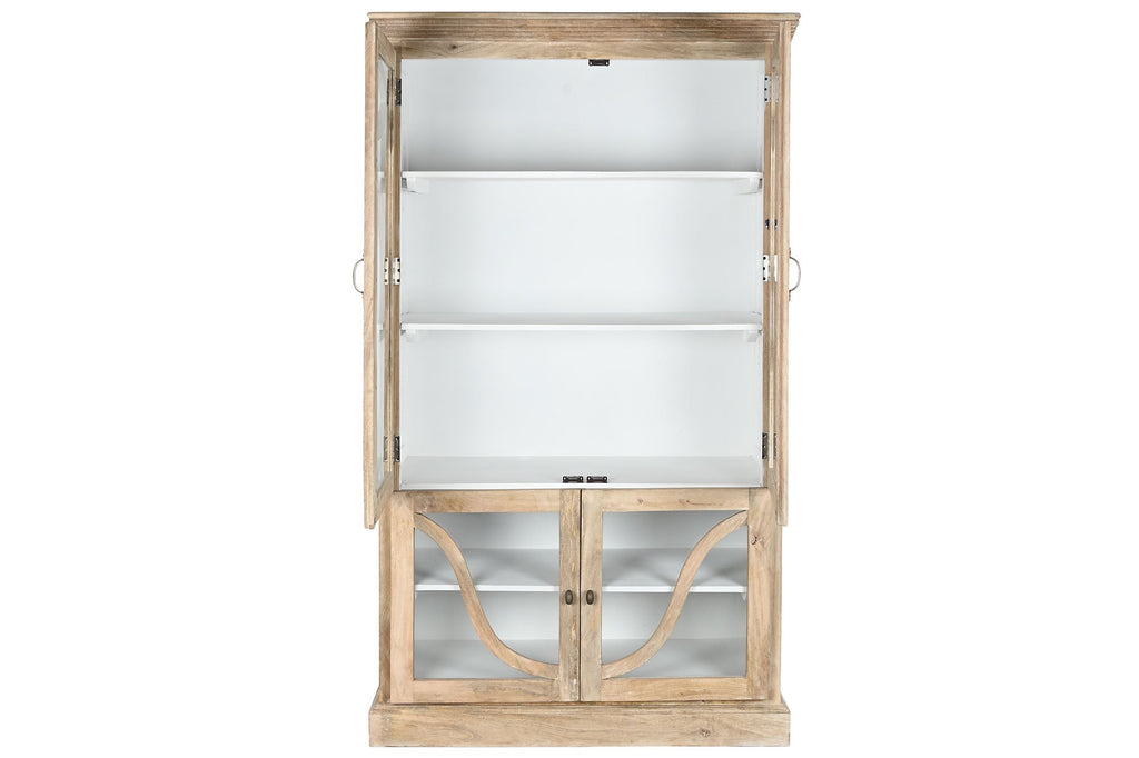 VITRINA MADERA MACIZA DE MANGO DECAPE