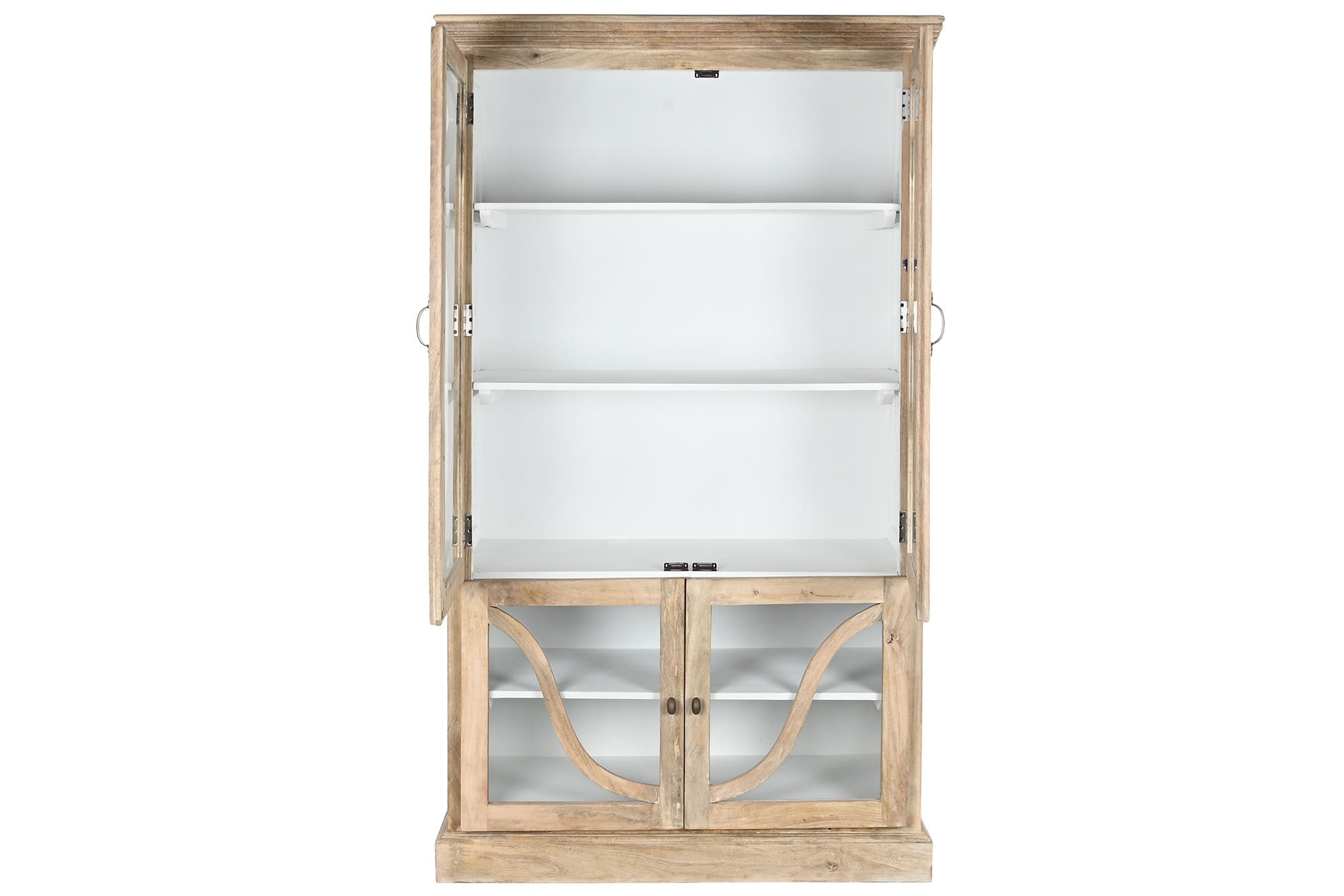 VITRINA MADERA MACIZA DE MANGO DECAPE