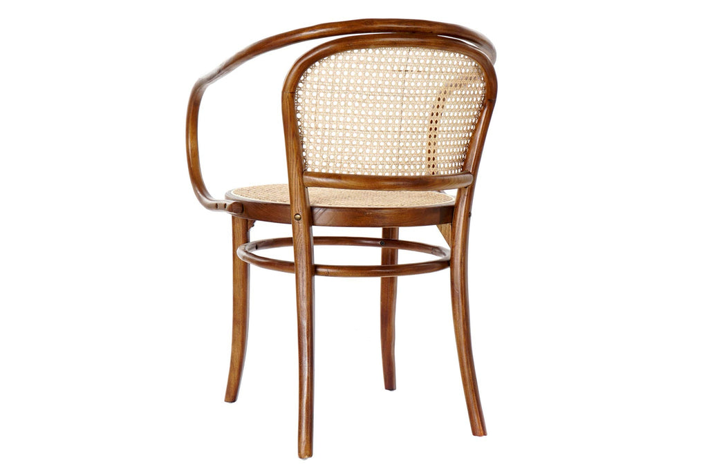 SET 2 SILLAS OLMO RATAN MARRON