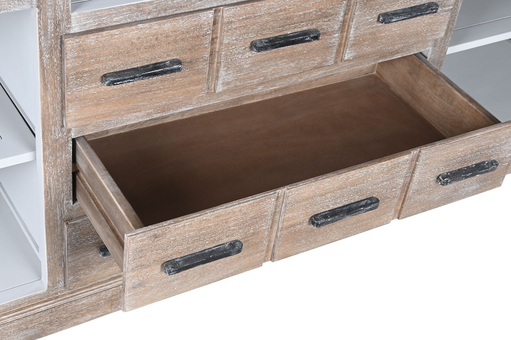 ESTANTERIA MADERA DE MANGO NATURAL