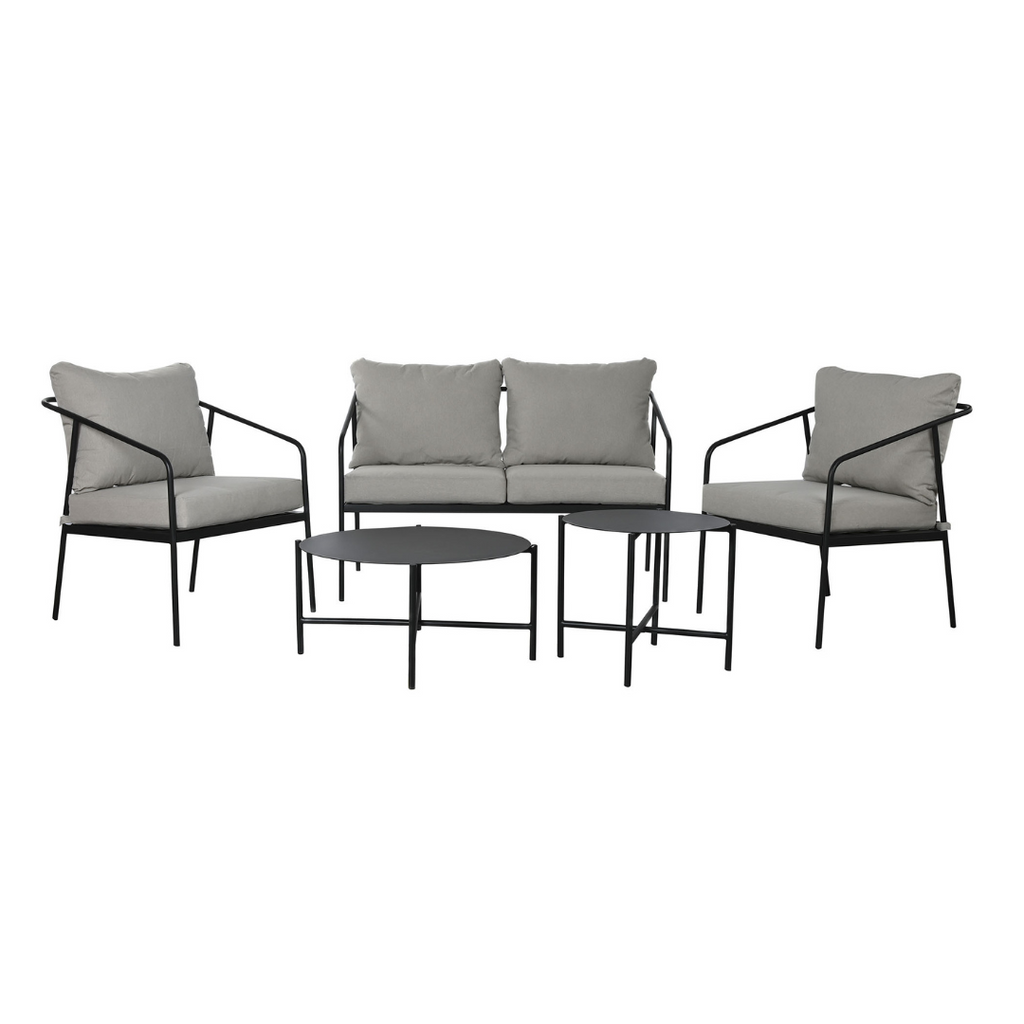CONJUNTO SOFA GRIS