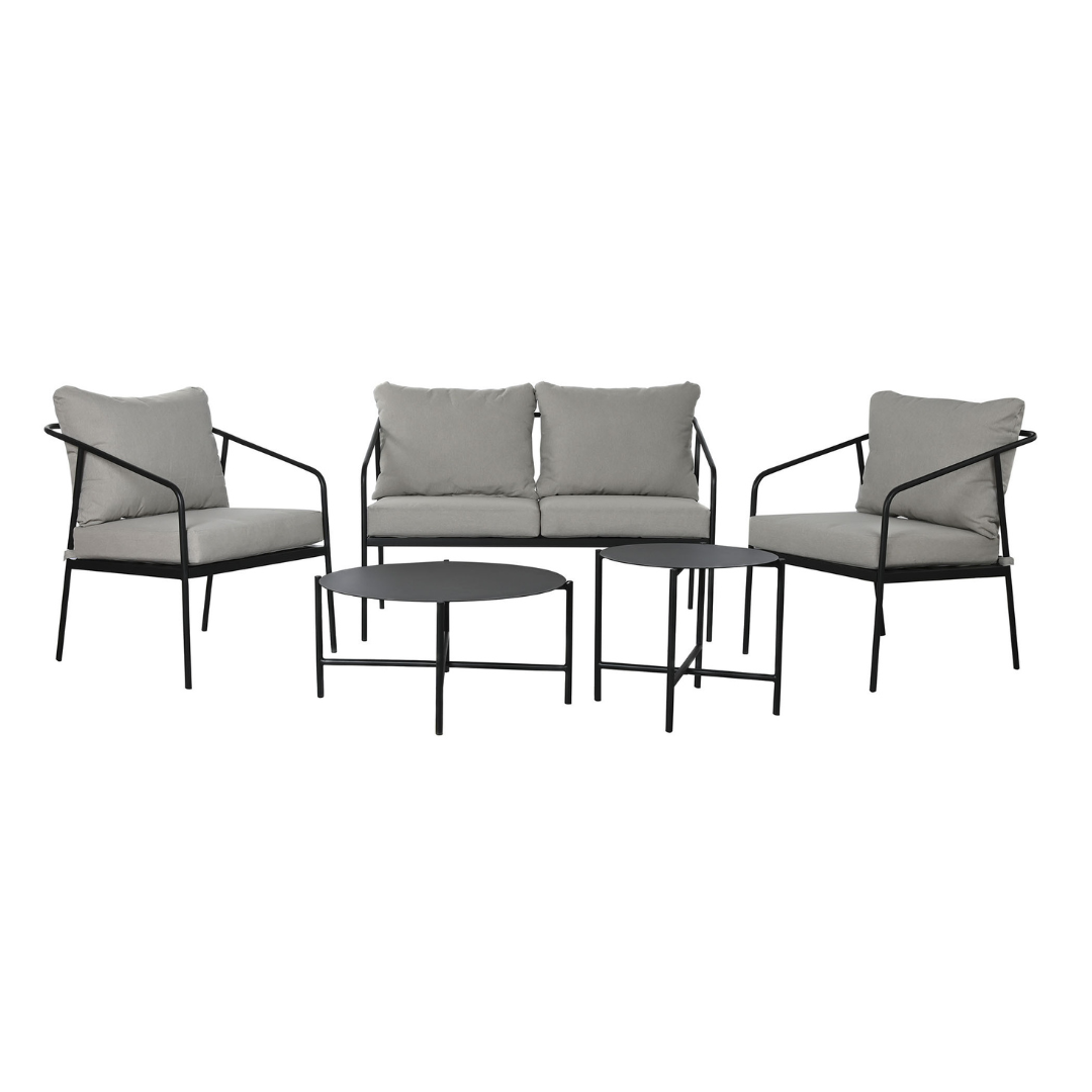 CONJUNTO SOFA GRIS