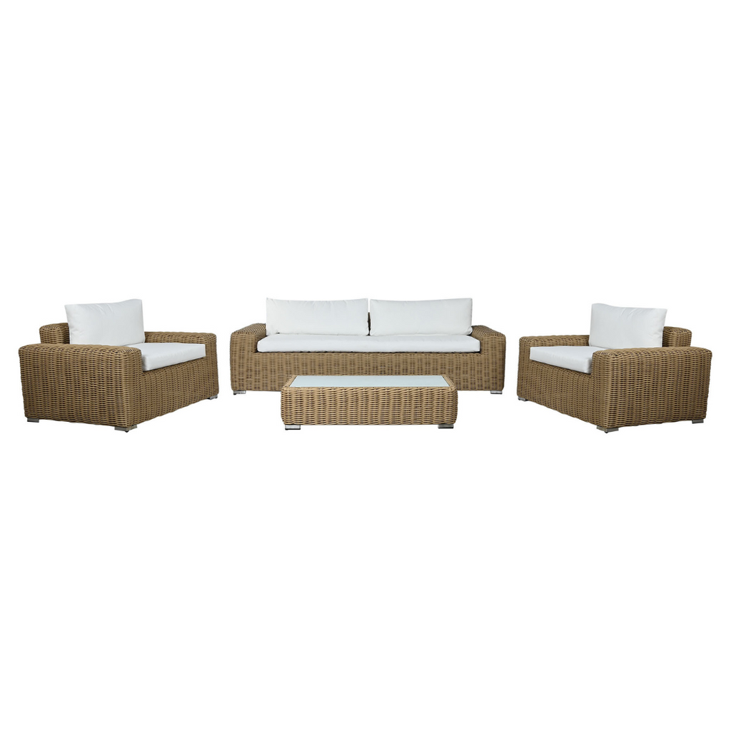 CONJUNTO SOFA RATAN