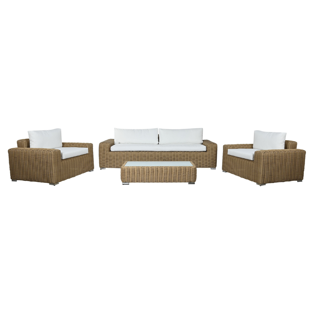 CONJUNTO SOFA RATAN