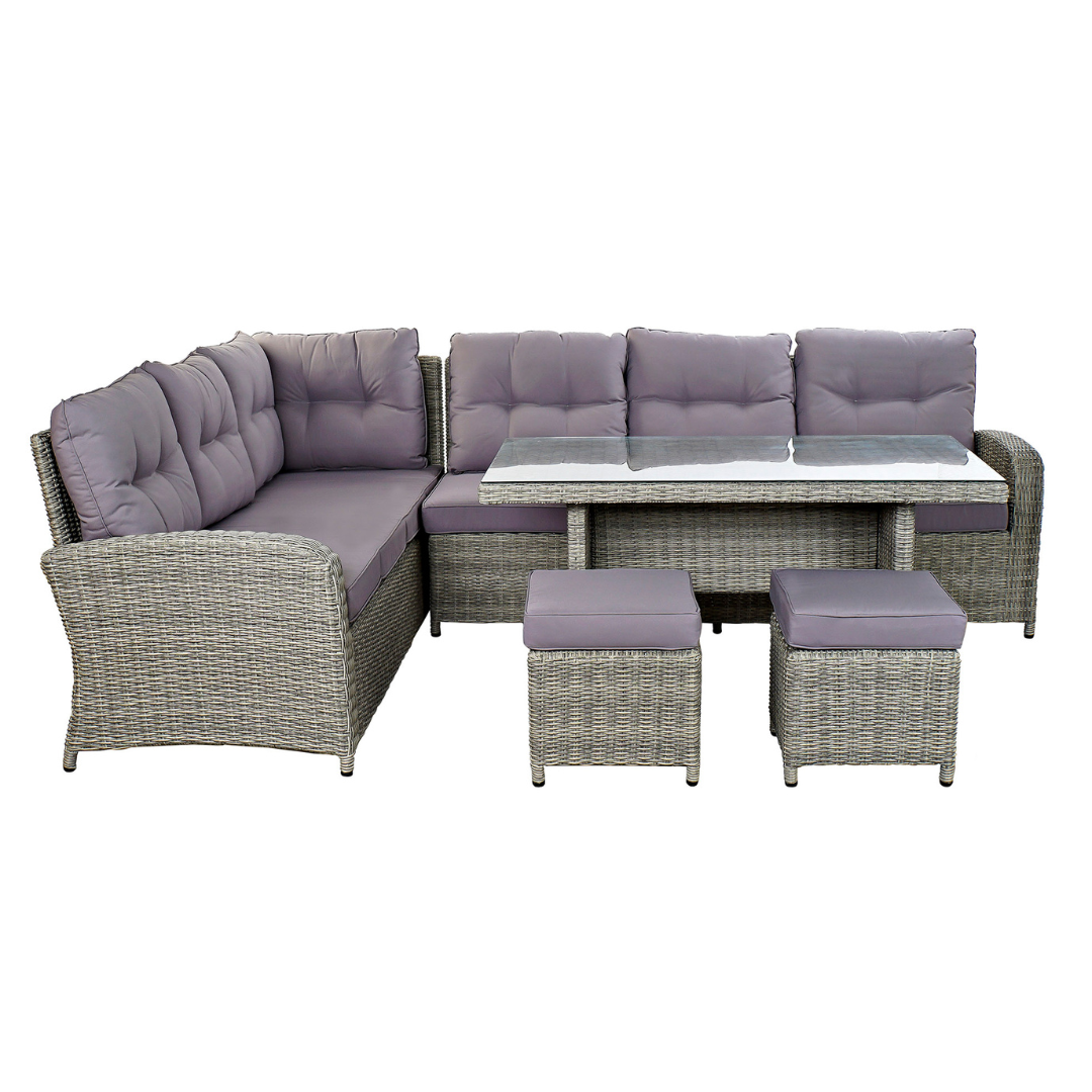 CONJUNTO SOFA RATAN