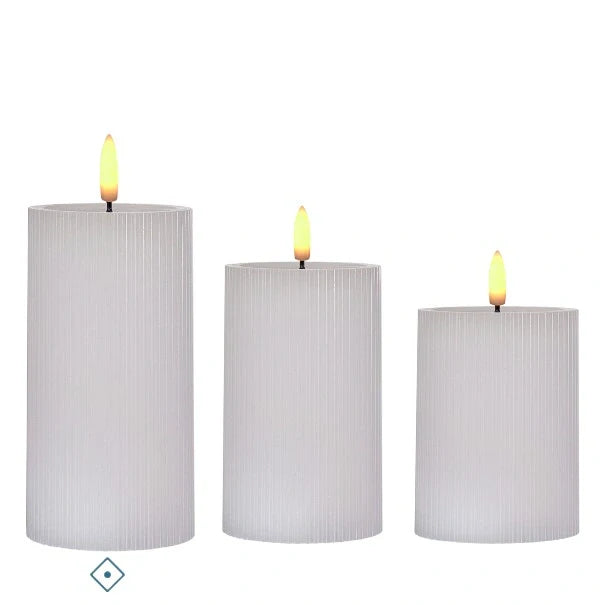 VELA LED BLANCA XMAS