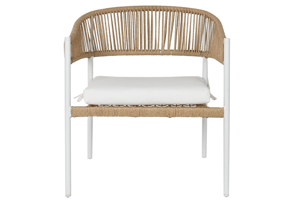 CONJUNTO SILLONES Y MESITA CON COJINES