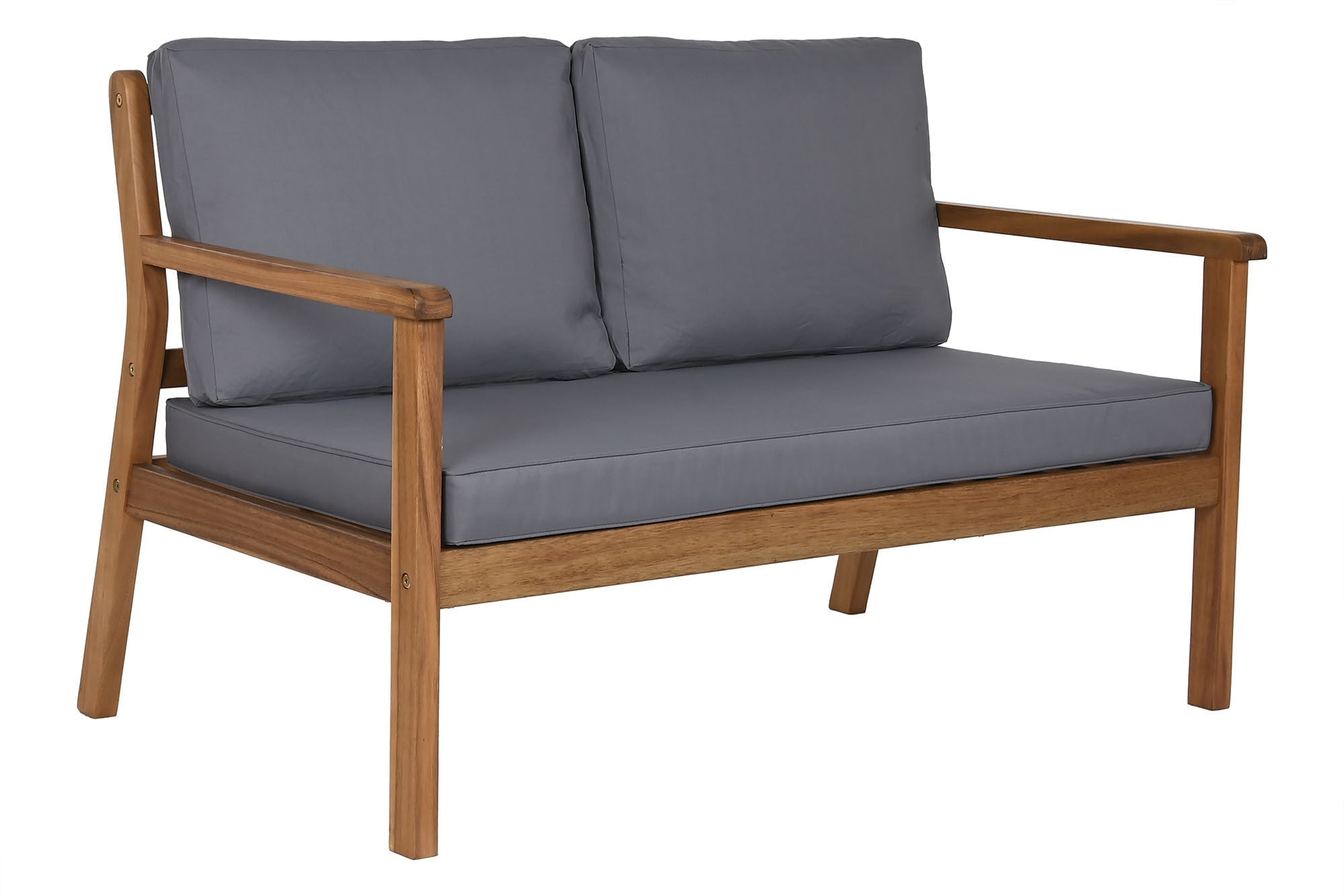 CONJUNTO SOFA MADERA DE ACACIA