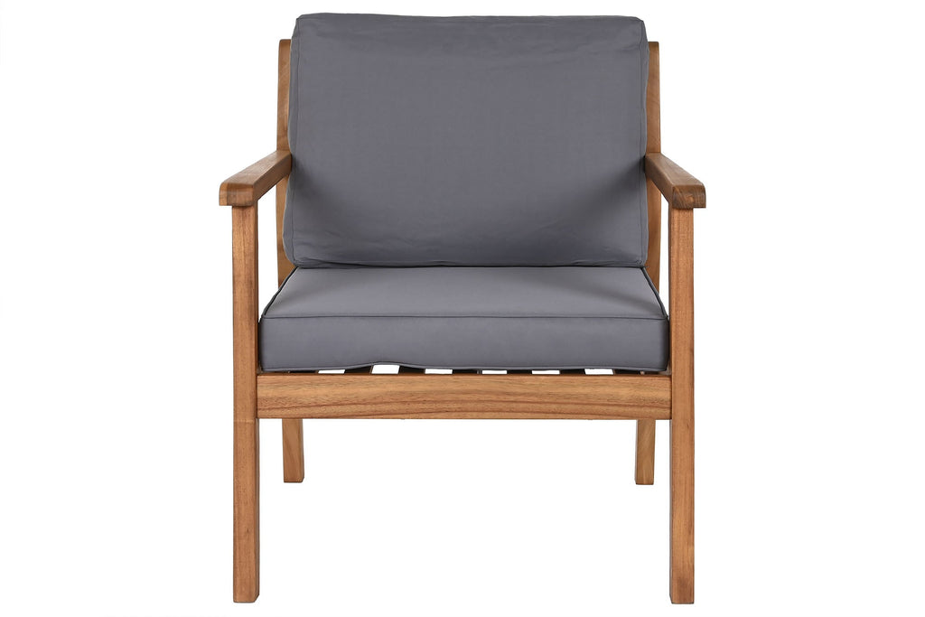 CONJUNTO SOFA MADERA DE ACACIA