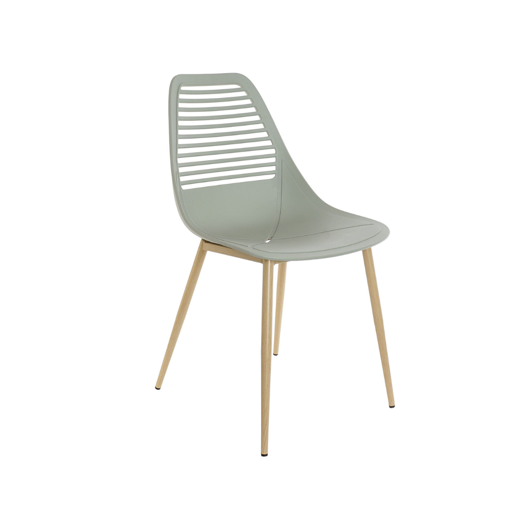 SET 7 SILLAS ICONO VERDE MINT