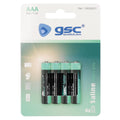 SET 4 PILAS GSC EVOLUTION SALINA LR03 AAA