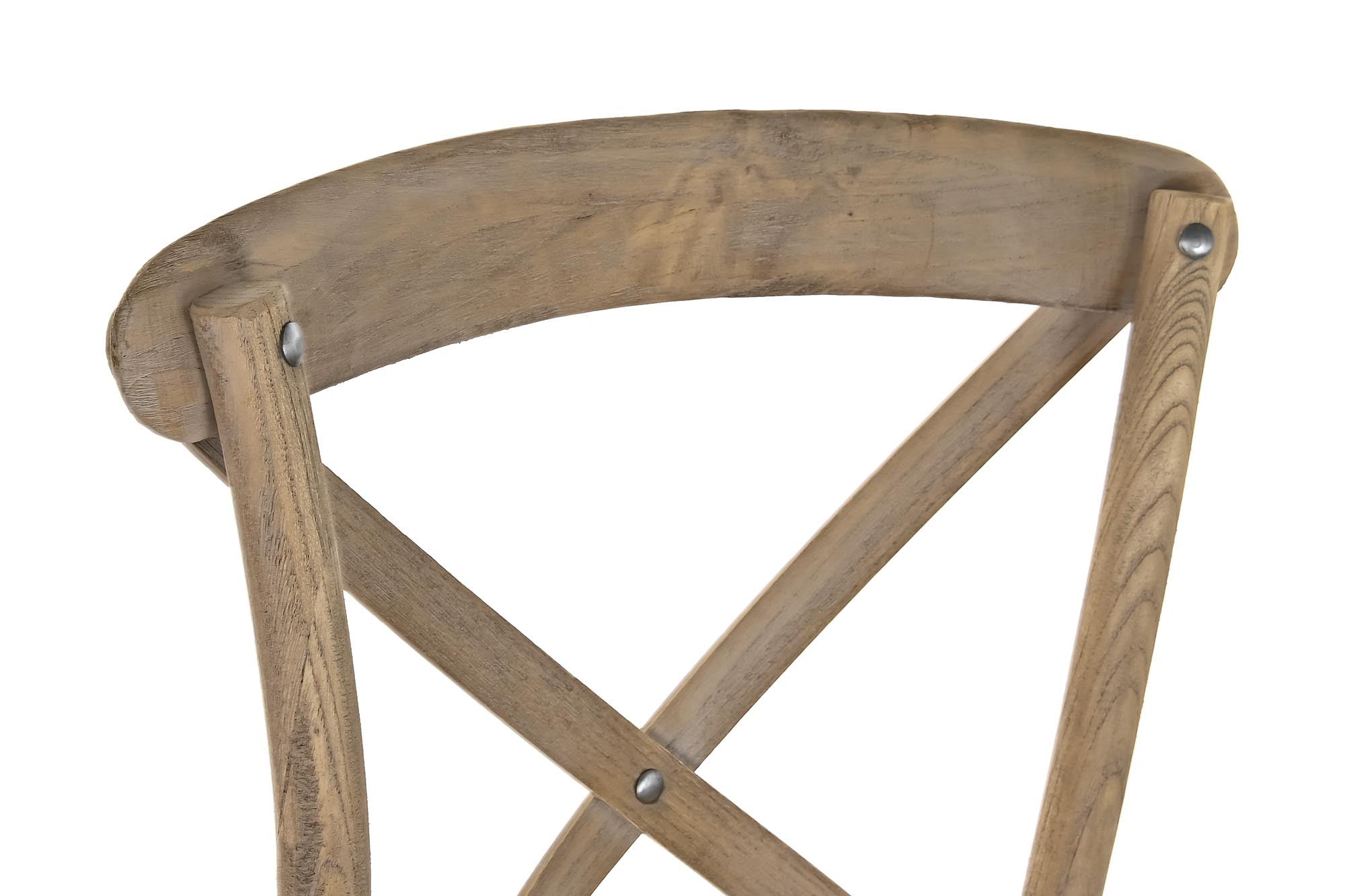 SET 3 SILLAS RUBBERWOOD CROSSBACK