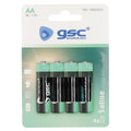 SET 4 PILAS GSC EVOLUTION SALINA R6 AA