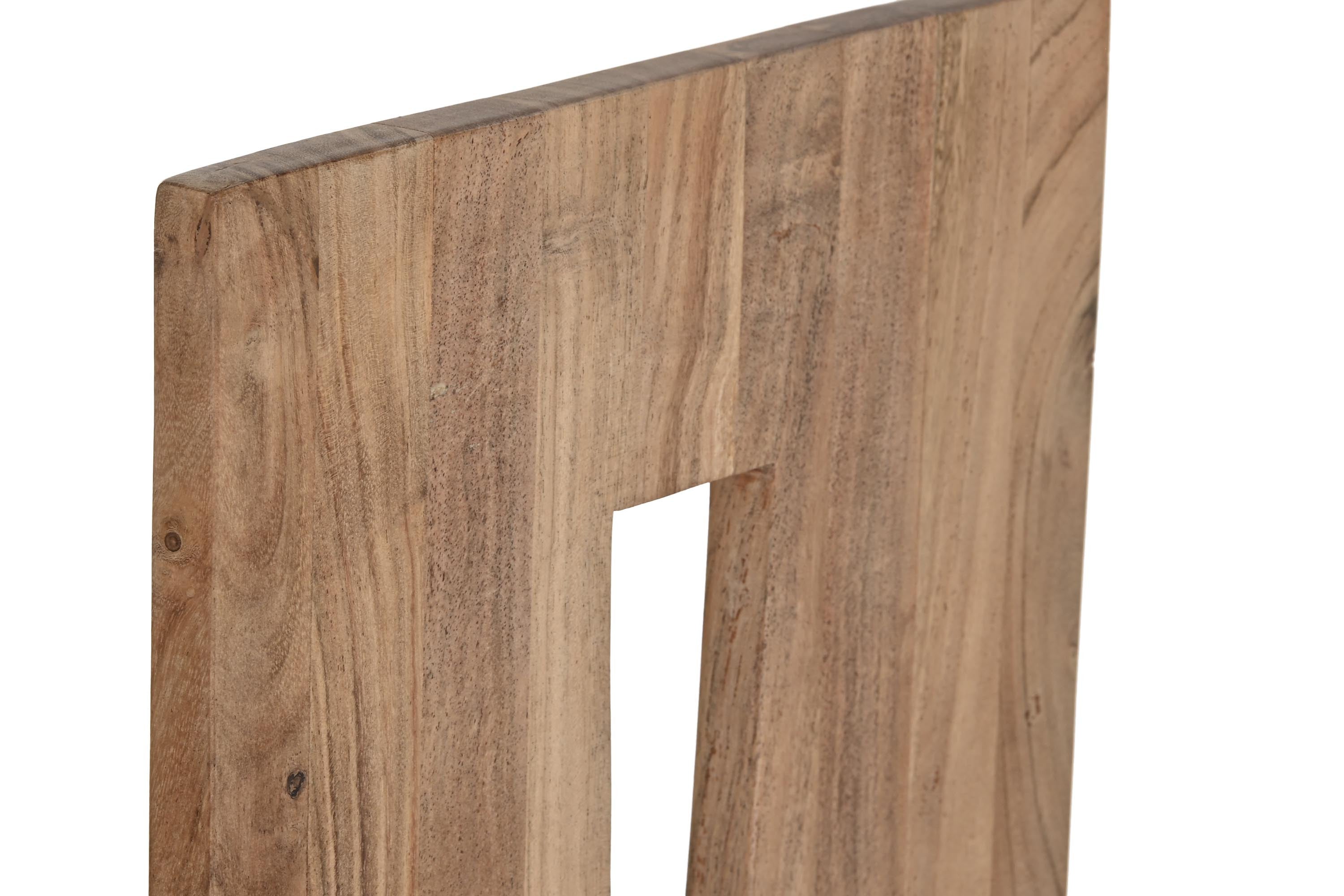 SET 2 SILLAS ACACIA NATURAL