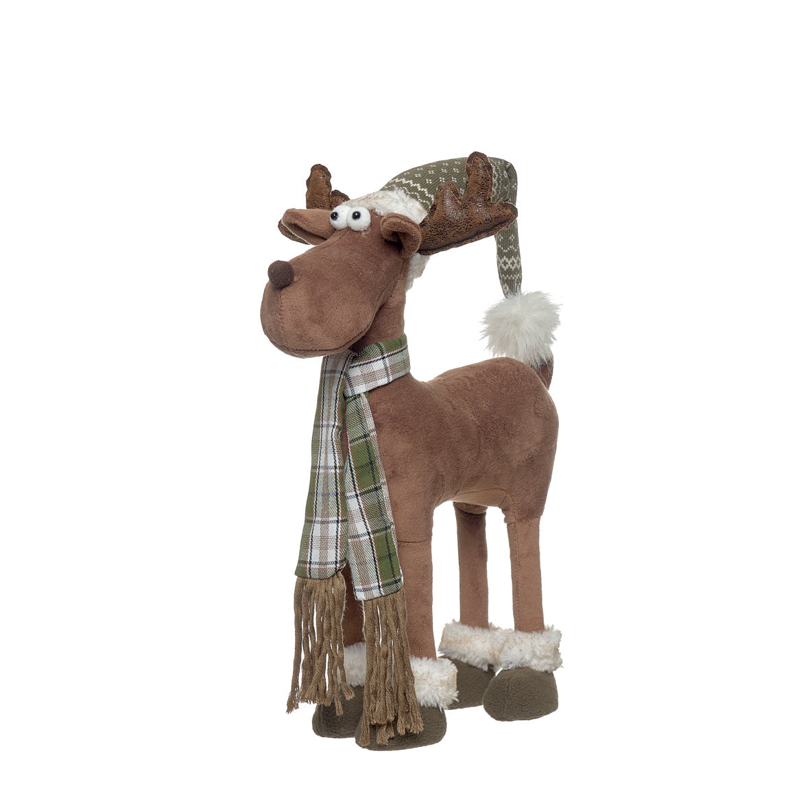 RENO NAVIDEÑO DE TELA 64CM