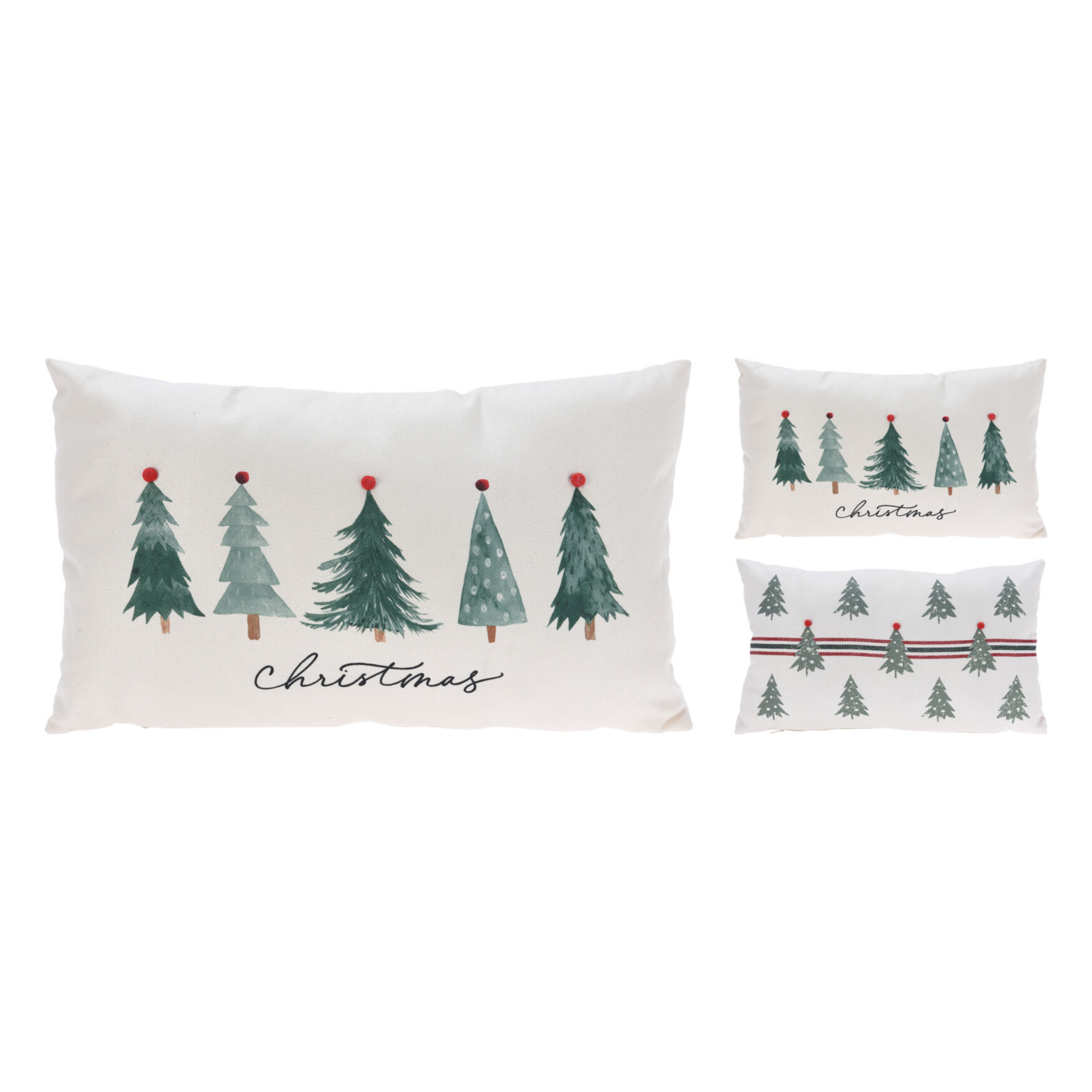 COJIN ARBOL DE NAVIDAD 30X50CM