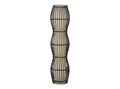 LAMPARA PIE BAMBU 37X37X176