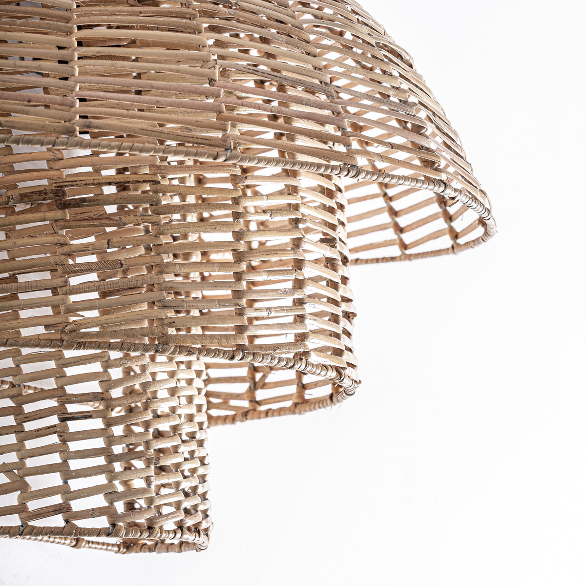 APLIQUE PLISSÉ RATTAN