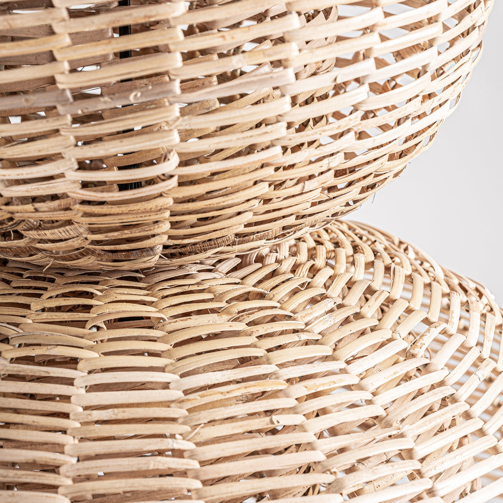 APLIQUE PLISSÉ RATTAN
