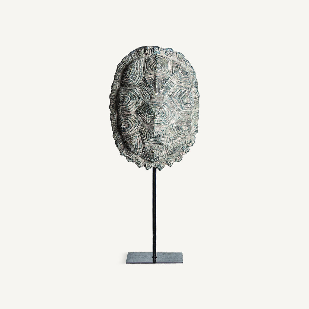 FIGURA DECORATIVA CAPARAZÓN TORTUGA