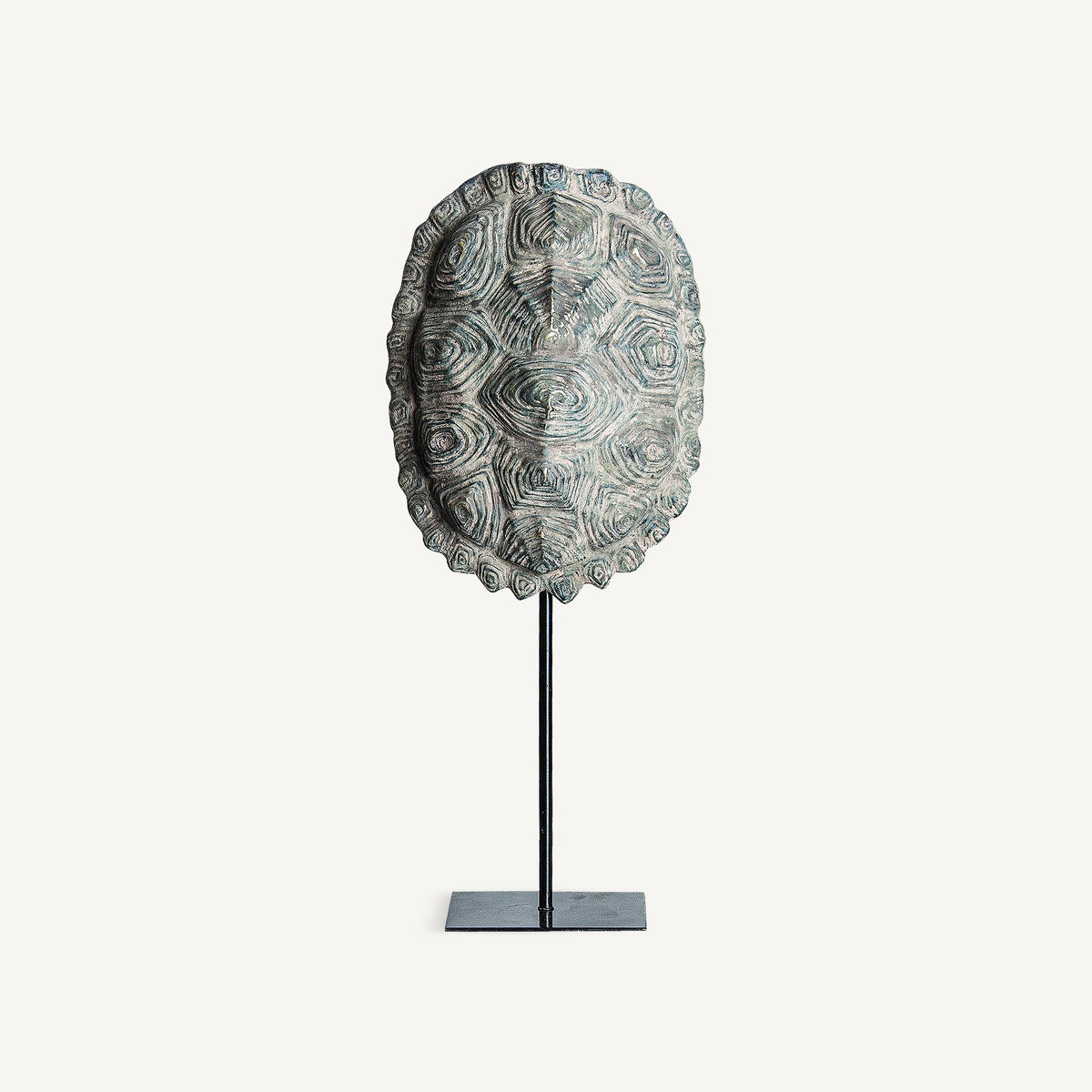 FIGURA DECORATIVA CAPARAZÓN TORTUGA