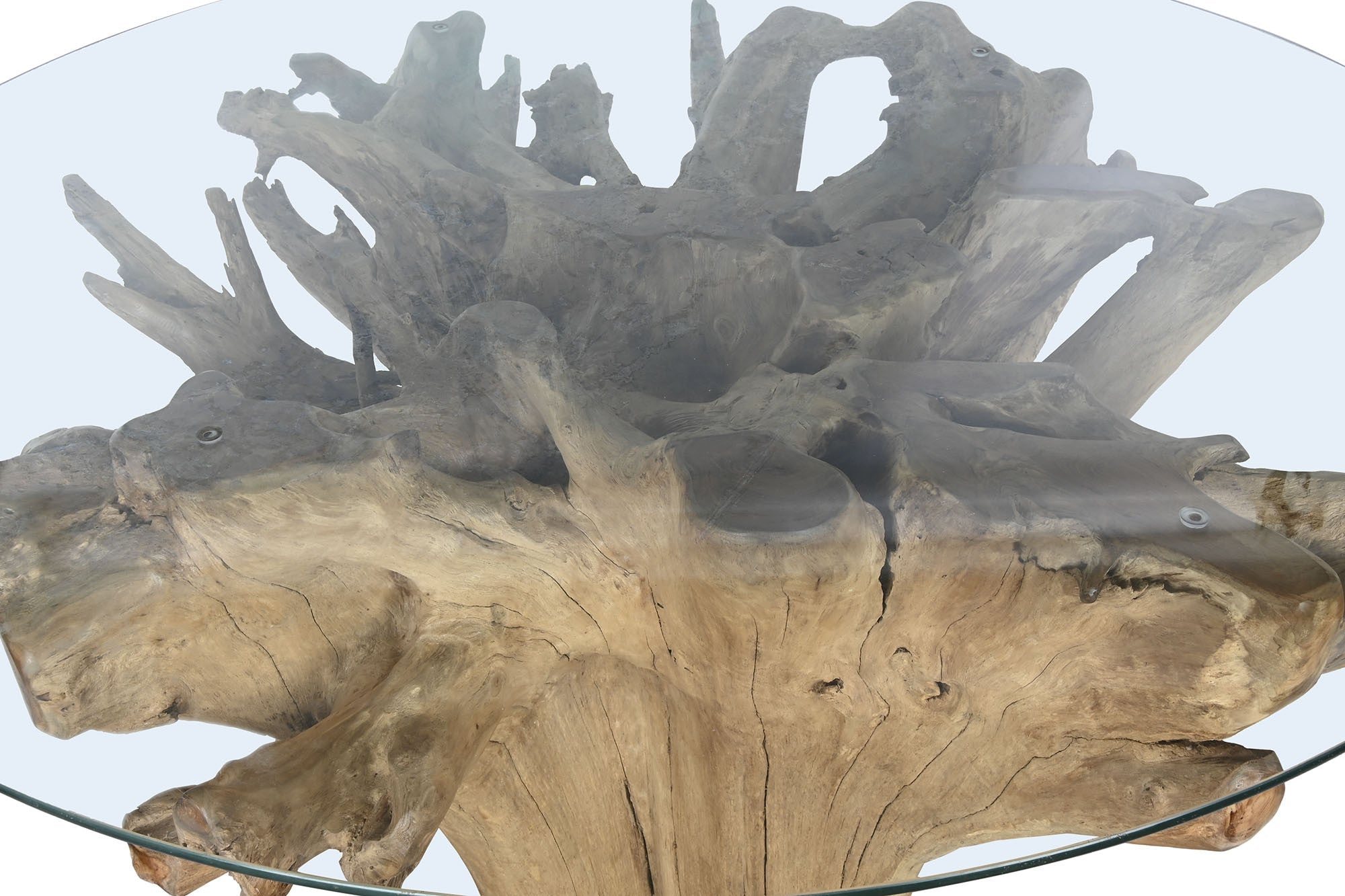 MESA DE RAIZ DE TECA