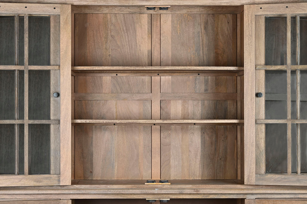 VITRINA MADERA DE MANGO