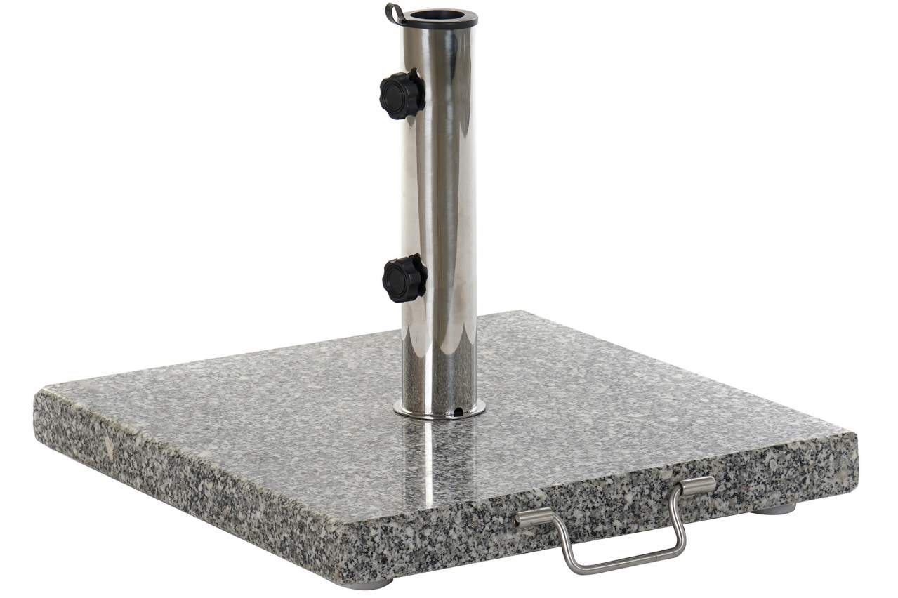 BASE PARASOL GRANITO 45X45X35 25KG 38/48 DIAM.