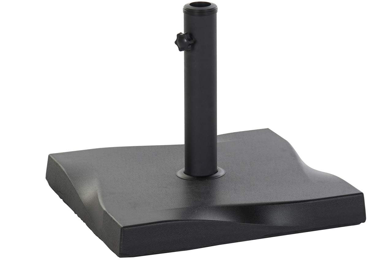BASE PARASOL HORMIGON 44,5X44,5X36 25KG 38/48 DIAM