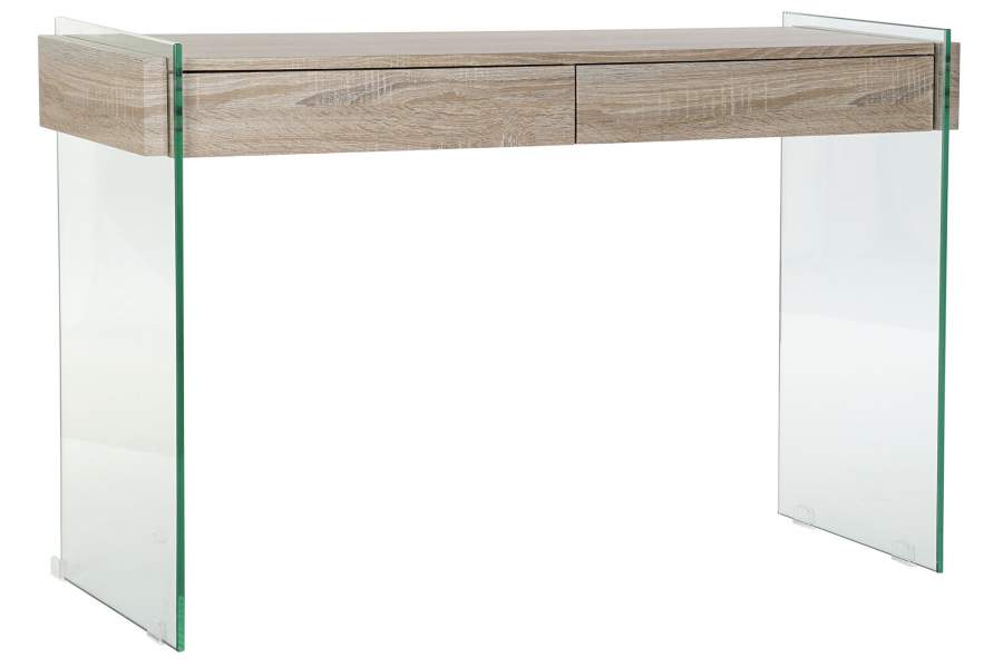 CONSOLA CRISTAL MDF 120X40X76 12MM 1 TEMPLADO