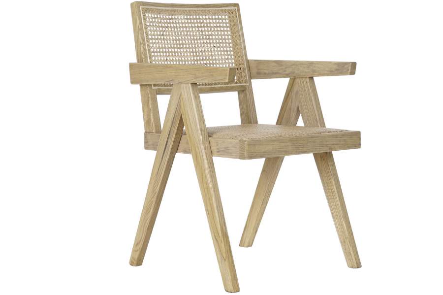 SILLA OLMO RATAN 56,5X60X86 REJILLA NATURAL