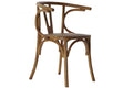 SILLA OLMO RATAN 56X50X76 MARRON