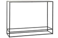 CONSOLA ALUMINIO 110X25X84 DORADO