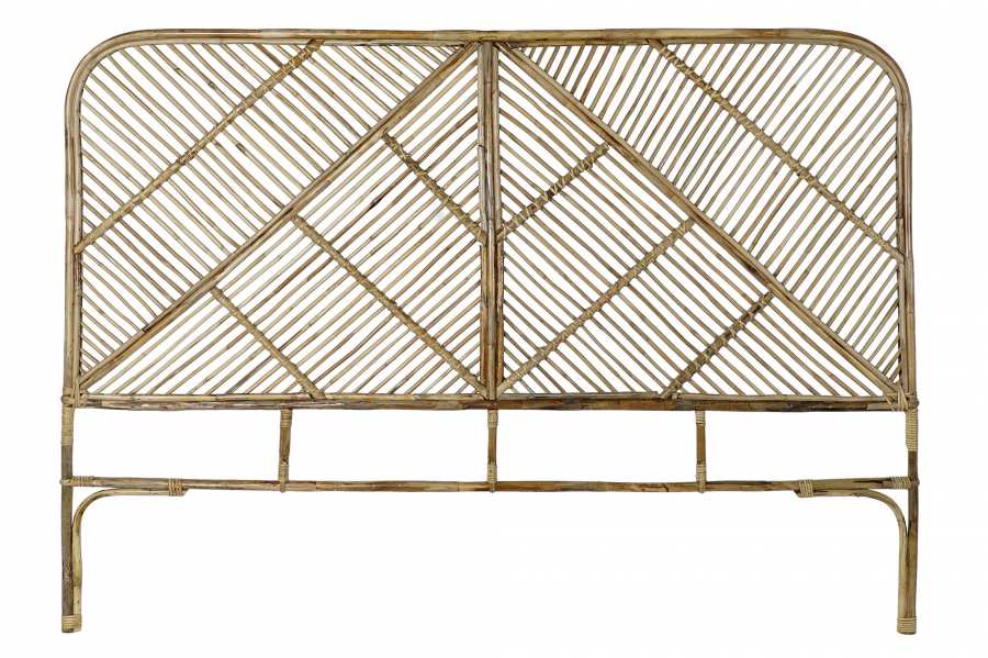CABECERO CAMA RATAN 175X3X126 NATURAL NATURAL