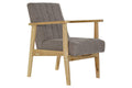 SILLON POLIESTER PINO 63X68X81 BEIGE
