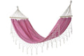 HAMACA POLIESTER ALGODON 255X80X28 FLECOS ROSA