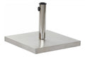 BASE PARASOL INOX 45X45X35 20KG, 35/38/48 DIAM.