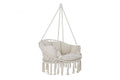 SILLA COLGANTE ALGODON 100X80X145 100KG, CON COJIN
