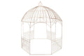 PERGOLA HIERRO 304X304X332 CENADOR BLANCO