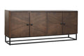 BUFFET MADERA JAMUN 177X38X75 MARRON OSCURO