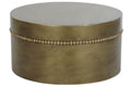 MESITA AUXILIAR METAL 76X76X39 DORADO