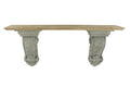 CONSOLA ABETO 180X35X78 ENVEJECIDO NATURAL