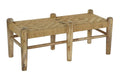 DESCALZADORA MANGO RATAN 102X45X41 NATURAL